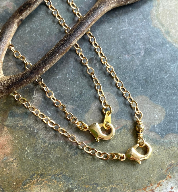 SOLDERED/CLOSED Light Gold finished Chain, Gold plated Cable Necklace Chain, Choose the Length and Style, Chain for the Pendant Necklace.